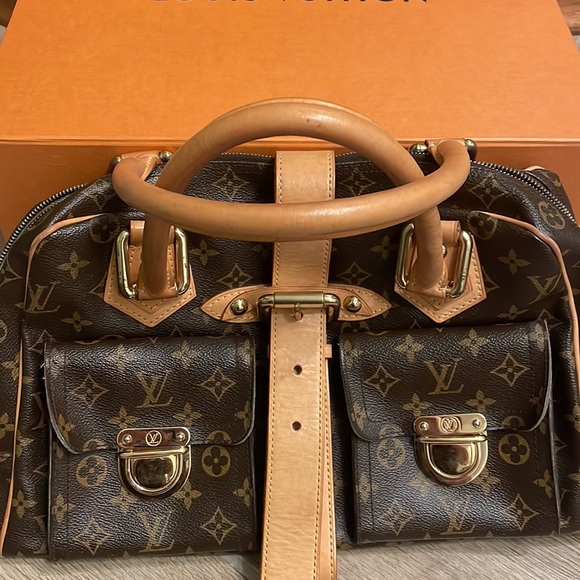 Manhattan Handbag Monogram Canvas GM - Picture 2 of 11